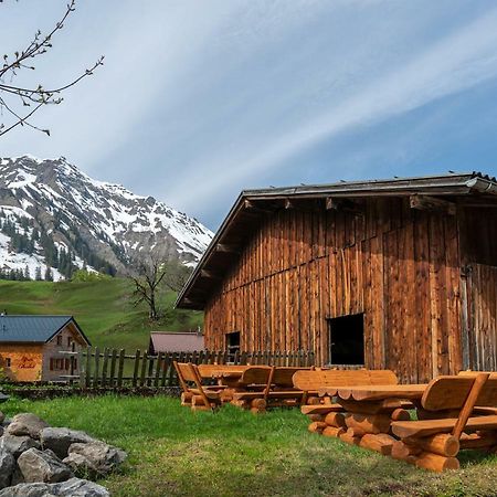 Bergwelt-M - Scheunencamping Schröcken Eksteriør billede