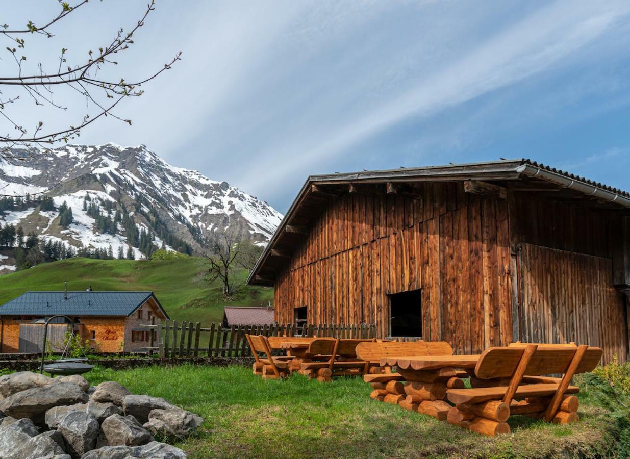 Bergwelt-M - Scheunencamping Schröcken Eksteriør billede